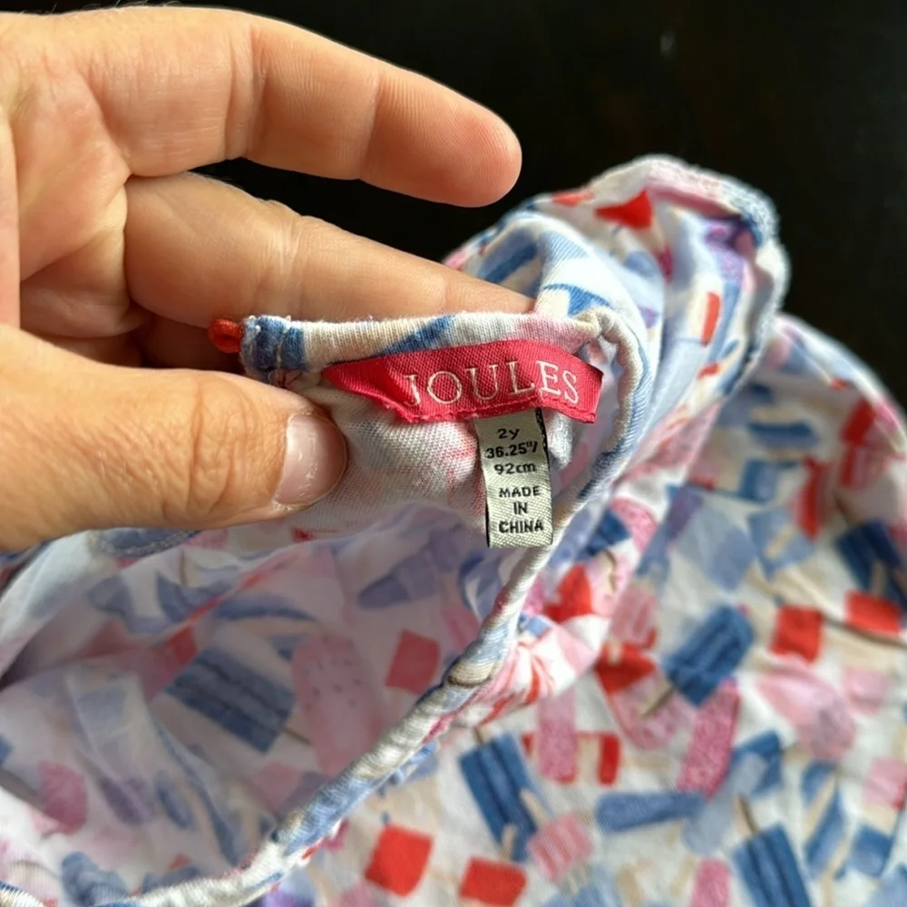 Joules summer popsicle dress size 2 years - Picture 3 of 3